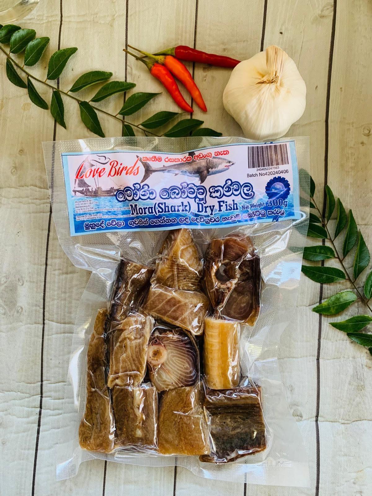 love Birds Mora Dry Fish (මෝර) 300g