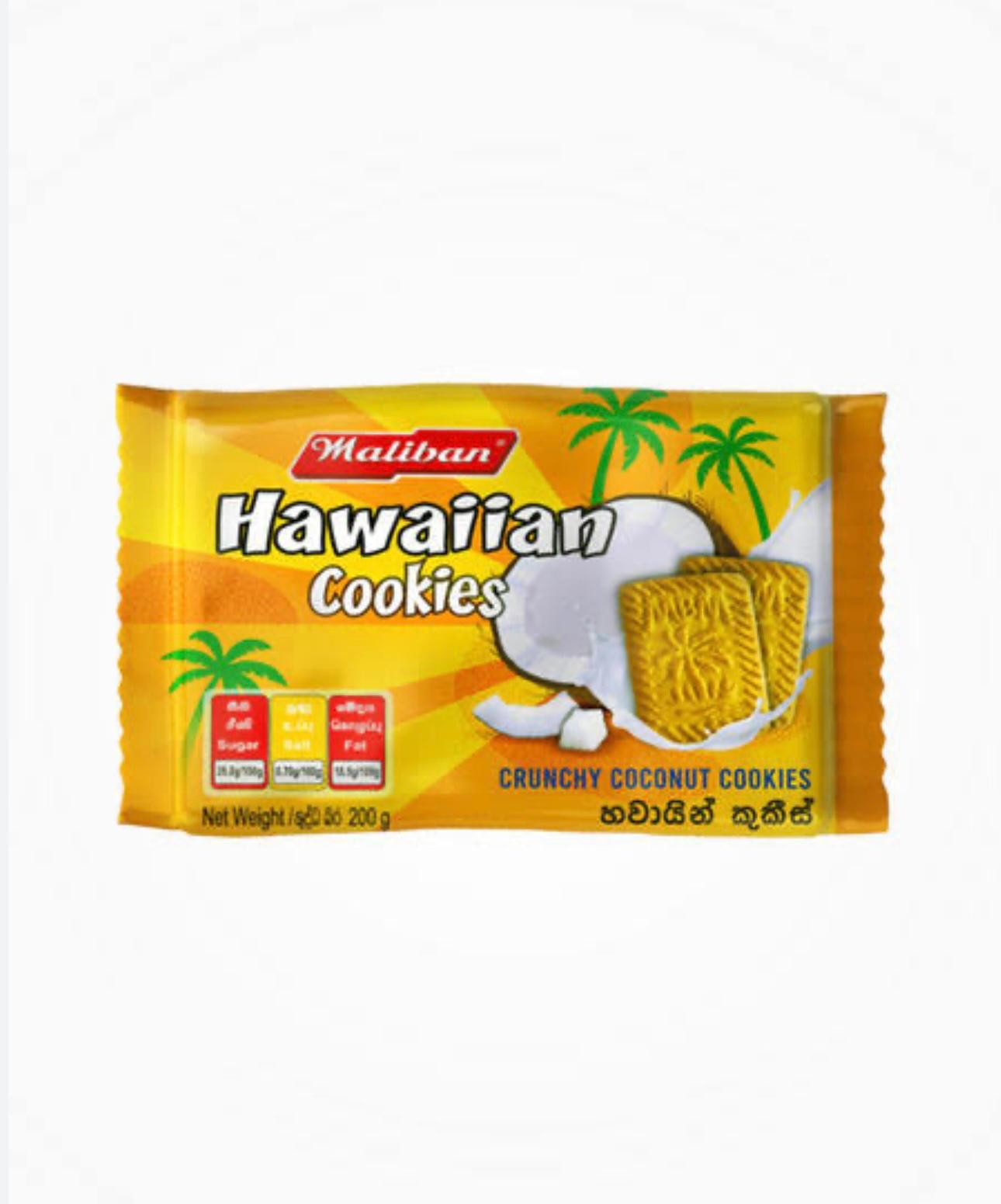 Maliban Hawaian Cookies 200g